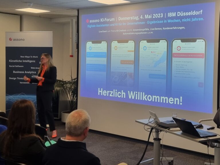 Hauptgeschäftsführerin Lydia Bahn spricht über das große Potential von KI-Chatbots in Zeiten des Fachkräftemangels.