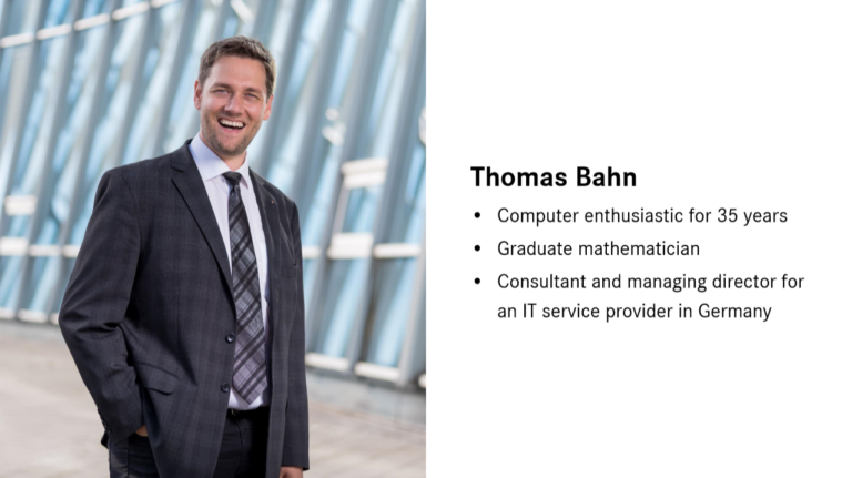 Thomas Bahn, Geschäftsführer von assono