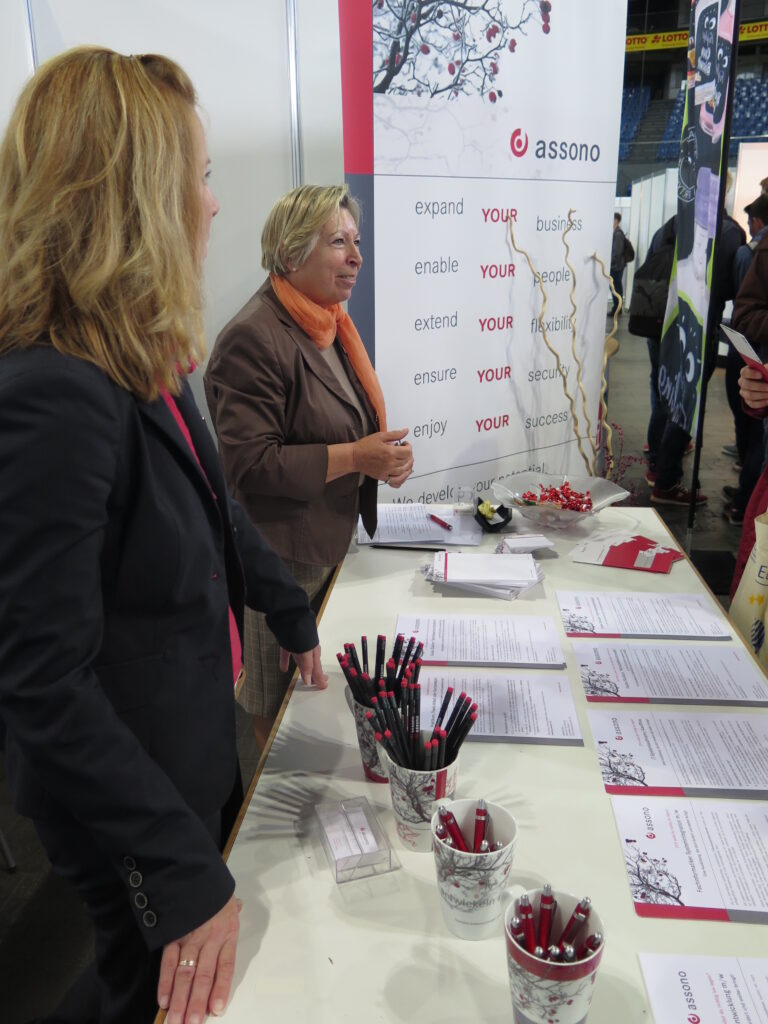 Das assono-Team freut sich auf der nordjob 2016 über viele interessante Gspräche.