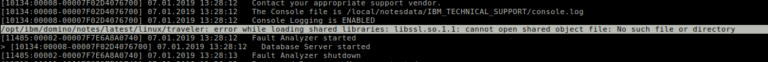 Fehler beim Laden den Traveler unter Domino 9.0.1, libssl.so.1.1 und libcrypto.so.1.1 fehlen unter Domino 9.0.1