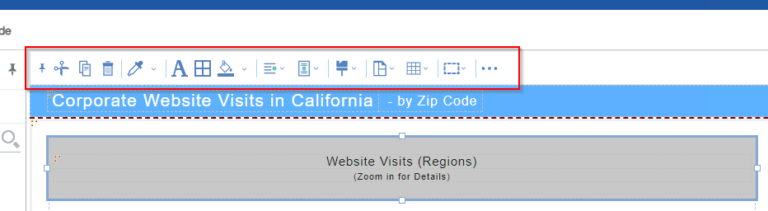 Die Toolbar der Visualisierung kann am oberen Rand fixiert werden.