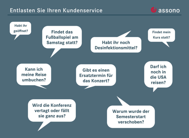In unsicheren Zeiten suchen Menschen nach klaren Antworten. Ein Chatbot hilft, diese schnell zu beantworten.