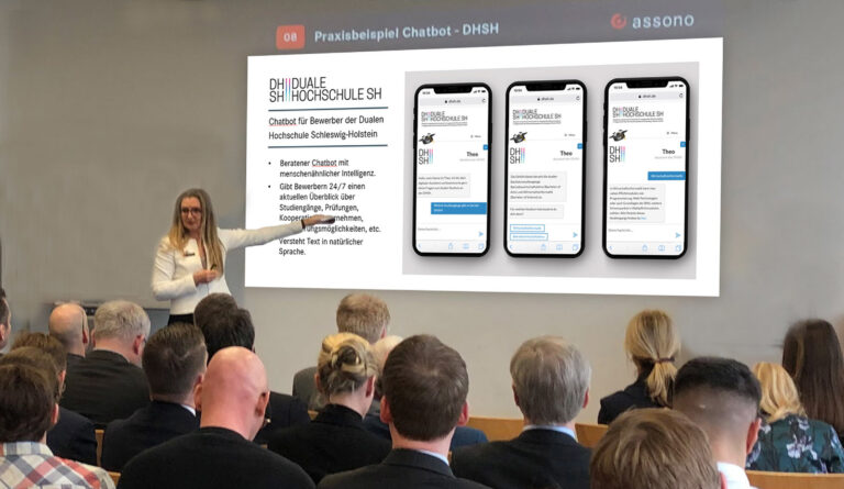 Projektvorstellung: Ein intelligenter Chatbot für die Duale Hochschule Schleswig-Holstein