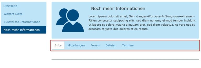 Navigationsleiste als Komponente in einer Web-Anwendung 1