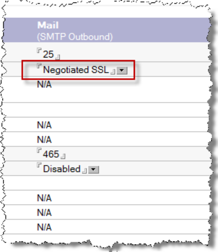 Im Serverdokument unter Ports... -> Internet Ports... -> Mail