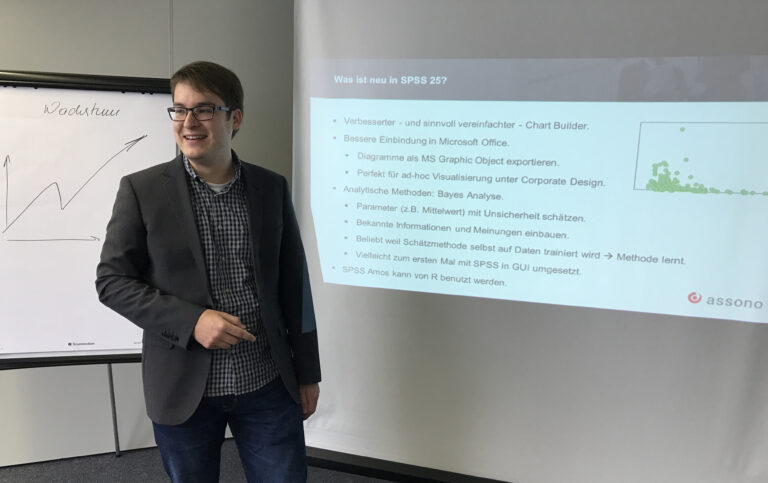 Vortrag über die Neuerungen von SPSS V25