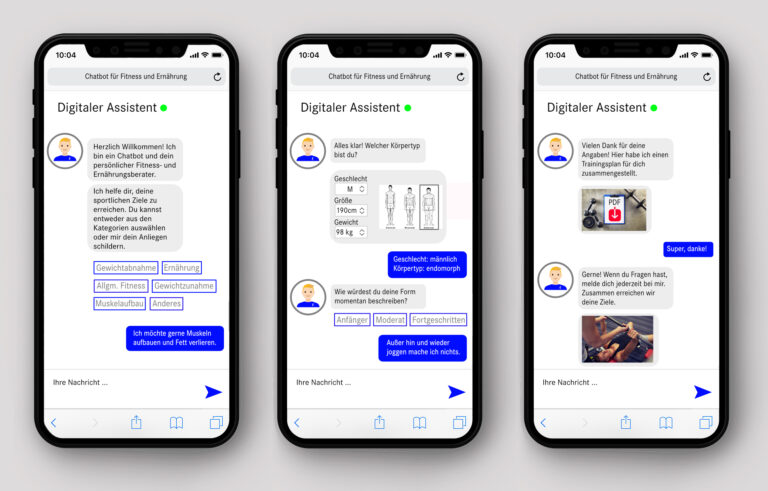 KI macht es möglich: Chatbots optimieren Ihr Training perfekt auf Sie und Ihr Fitness-Level abgestimmt.
