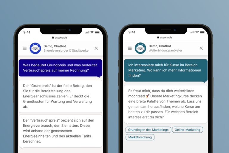 Erwarten Benutzer in kurzer Zeit leicht verständliche Informationen, ist ein informativer und sachlicher Stil hilfreich. Soll der Chatbot Unterstützung signalisieren, kann ein freundlicher und empathischer Sprachstil die Erwartungen der Nutzer erfüllen.