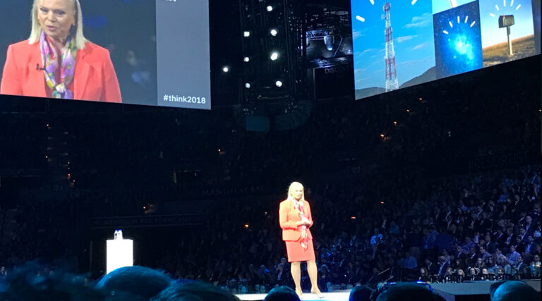 (Virginia Rometty, CEO und Präsidentin von IBM)