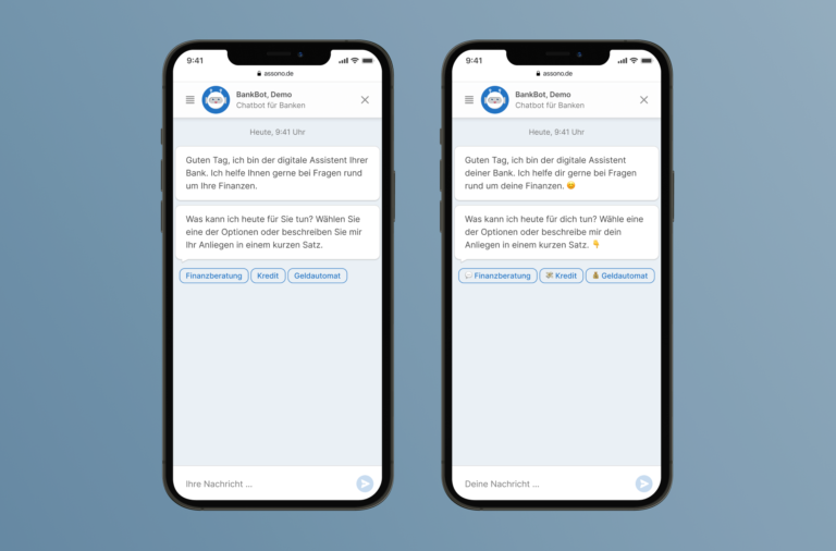 Durch Emojis können Texte sehr unterschiedlich wirken.