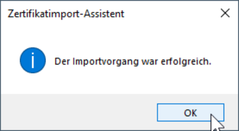 So ist es gut.