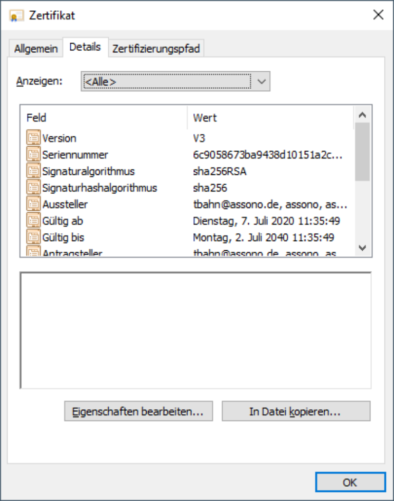 … die Details …